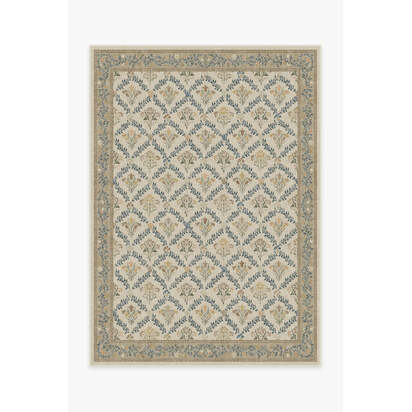 Bellflowers Ivory & Gold Rug by Morris & Co. - 150 x 215 cm - All-In-One Rug