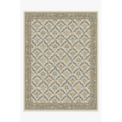 Bellflowers Ivory & Gold Rug by Morris & Co. - 275 x 365 cm - All-In-One Rug