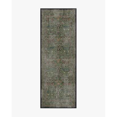 Blackthorn Forest Green Rug by Morris & Co. - 75 x 215 cm - All-In-One Rug