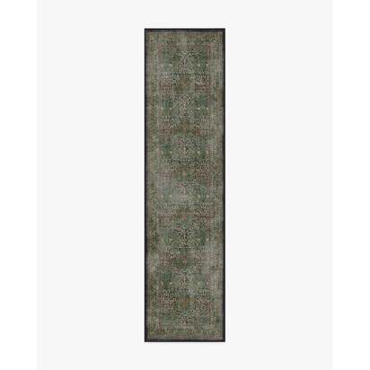 Blackthorn Forest Green Rug by Morris & Co. - 75 x 305 cm - All-In-One Rug