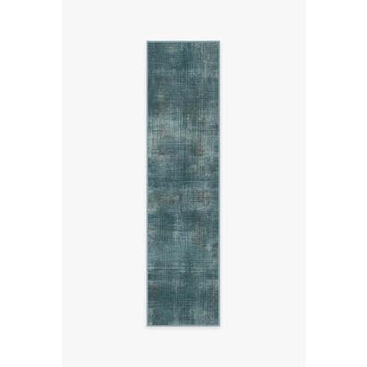 Sudaria Solid Teal Blue Rug - 150 x 215 cm - All-In-One Rug