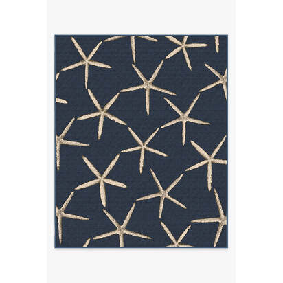 Starfish Navy Rug - 245 x 305 cm - All-In-One Rug
