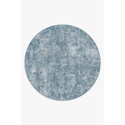 Serenata Slate Blue Rug - 245 Round cm - All-In-One Rug