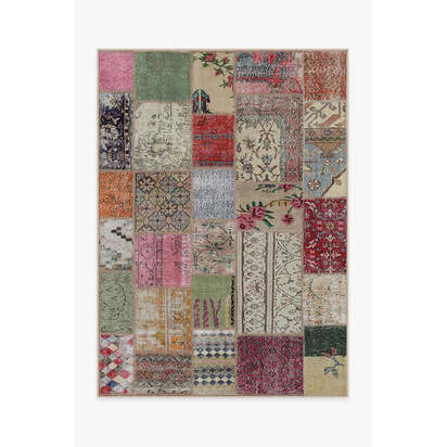 Patchwork Boho Rug - 150 x 215 cm - All-In-One Rug