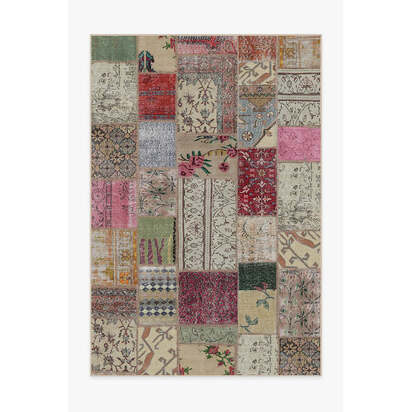 Patchwork Boho Rug - 185 x 275 cm - All-In-One Rug
