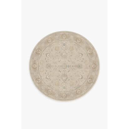 Odette Ivory Pearl Rug - 185 Round cm - All-In-One Rug