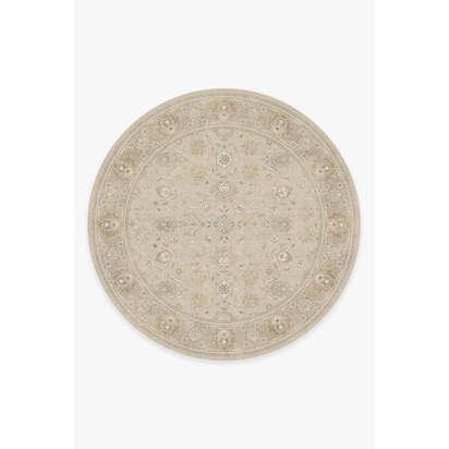 Odette Ivory Pearl Rug - 245 Round cm - All-In-One Rug