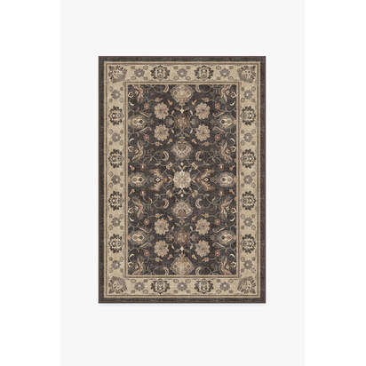 Odette Dark Wood Rug - 120 x 185 cm - All-In-One Rug