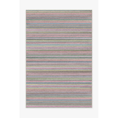 Multi Stripe Polychrome Rug - 185 x 275 cm - All-In-One Rug