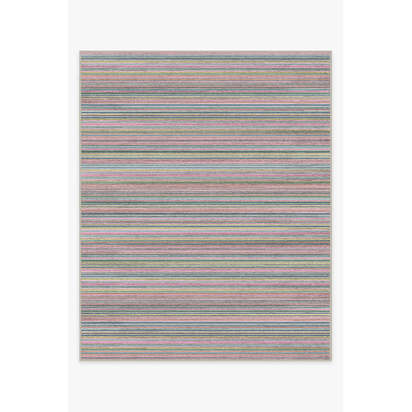Multi Stripe Polychrome Rug - 245 x 305 cm - All-In-One Rug