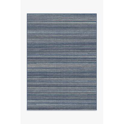 Multi Stripe Blue Rug - 150 x 215 cm - All-In-One Rug