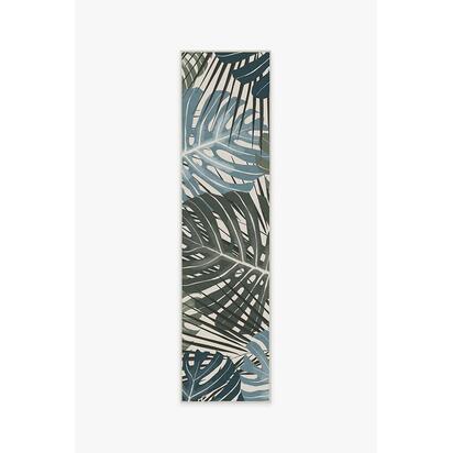 Monstera Jade Rug - 245 Round cm - All-In-One Rug