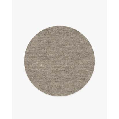 Melange Solid Natural Stone Rug - 185 Round cm - All-In-One Rug