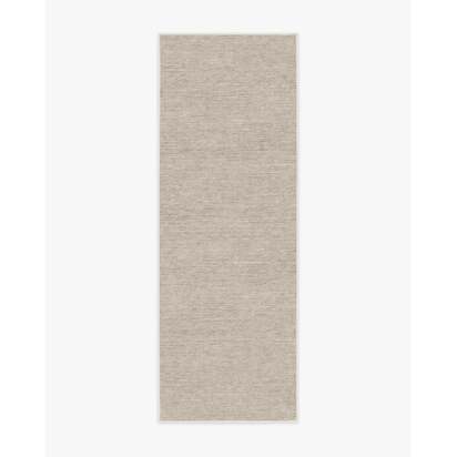 Melange Solid Light Grey Rug - 75 x 215 cm - All-In-One Rug