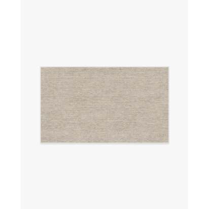 Melange Solid Light Grey Rug - 90 x 150 cm - All-In-One Rug