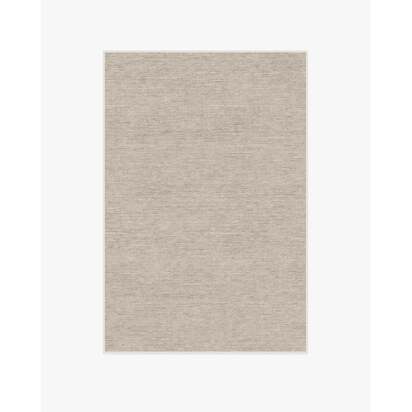 Melange Solid Light Grey Rug - 120 x 185 cm - All-In-One Rug