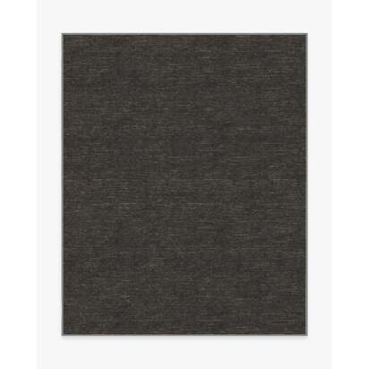 Melange Solid Charcoal Rug - 245 x 305 cm - All-In-One Rug