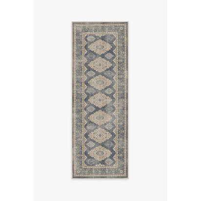 Maxine Dusk Blue Rug - 75 x 215 cm - All-In-One Rug