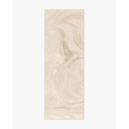 Marble Golden Ivory Rug - 75 x 215 cm - All-In-One Rug