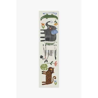 Jungle Safari Multicolour Rug - 275 x 365 cm - All-In-One Rug