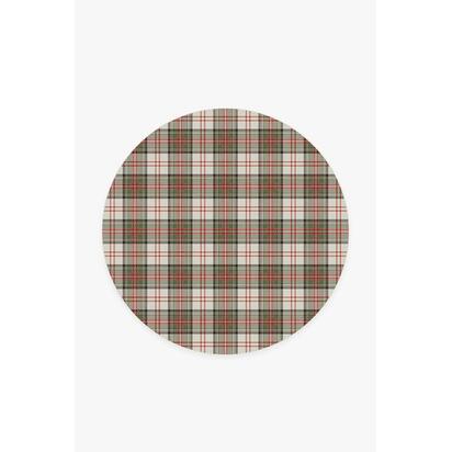 Dress Stewart Tartan Rug - 185 Round cm - All-In-One Rug