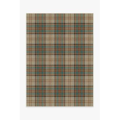 Dress Stewart Tartan Khaki Rug - 150 x 215 cm - All-In-One Rug