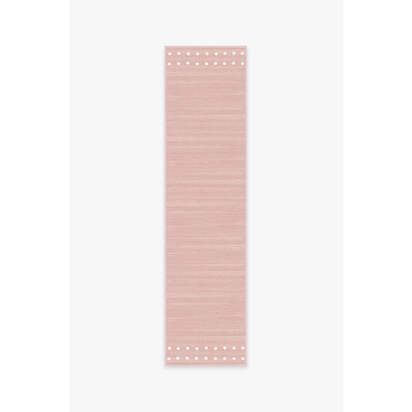 Dot Border Pink Rug - 75 x 215 cm - All-In-One Rug