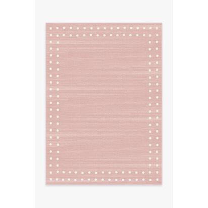 Dot Border Pink Rug - 150 x 215 cm - All-In-One Rug