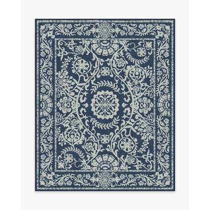 Delphina Navy Blue Rug - 245 x 305 cm - All-In-One Rug