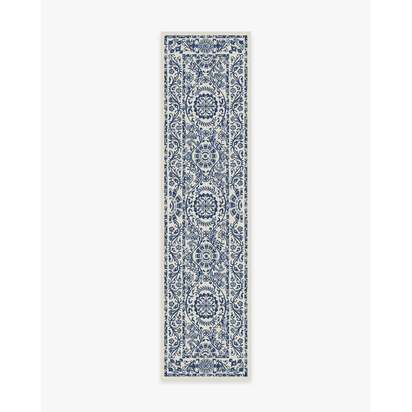 Delphina Delft Blue Rug - 185 Round cm - All-In-One Rug
