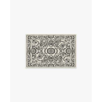 Delphina Black & White Rug - 60 x 90 cm - All-In-One Rug