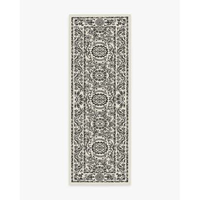 Delphina Black & White Rug - 75 x 215 cm - All-In-One Rug