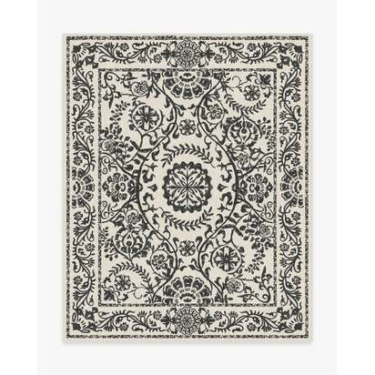 Delphina Black & White Rug - 245 x 305 cm - All-In-One Rug