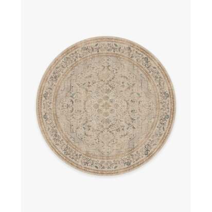 Adeline Ivory Opal Rug - 245 Round cm - All-In-One Rug