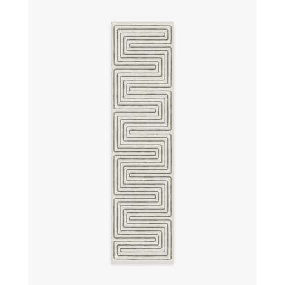 Labyrinth Camel & Ivory Rug by Jonathan Adler - 185 x 275 cm - All-In-One Rug