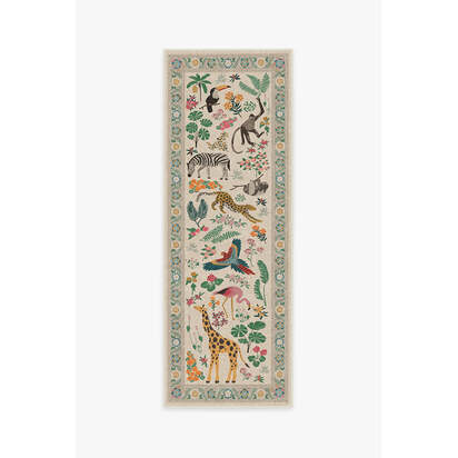 Jingle Jungle Rug by Iris Apfel - 75 x 215 cm - All-In-One Rug
