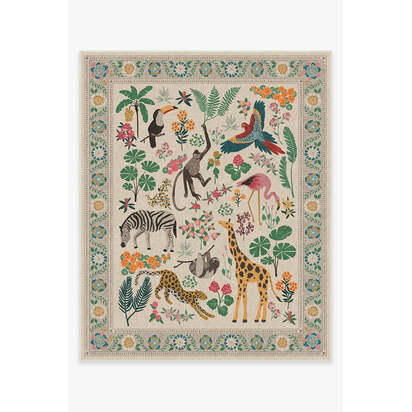 Jingle Jungle Rug by Iris Apfel - 245 x 305 cm - All-In-One Rug