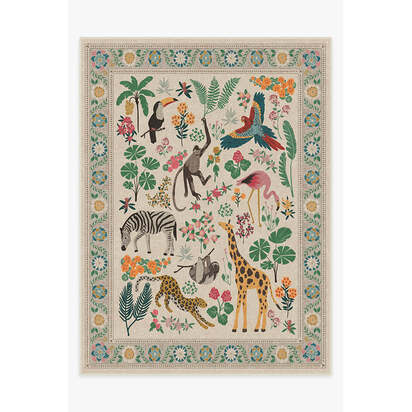 Jingle Jungle Rug by Iris Apfel - 275 x 365 cm - All-In-One Rug
