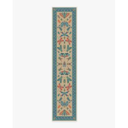 Flutterby Multicolor Rug by Iris Apfel - 75 x 365 cm - All-In-One Rug