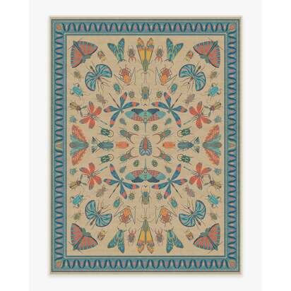 Flutterby Multicolor Rug by Iris Apfel - 275 x 365 cm - All-In-One Rug