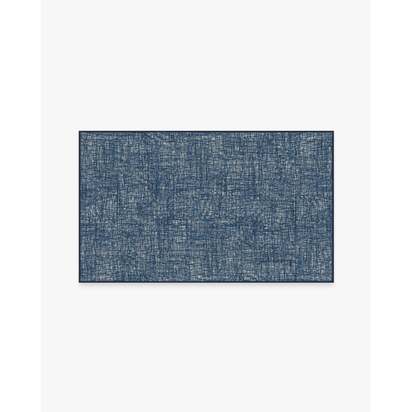 Crosshatch Sapphire Rug - 90 x 150 cm - All-In-One Rug