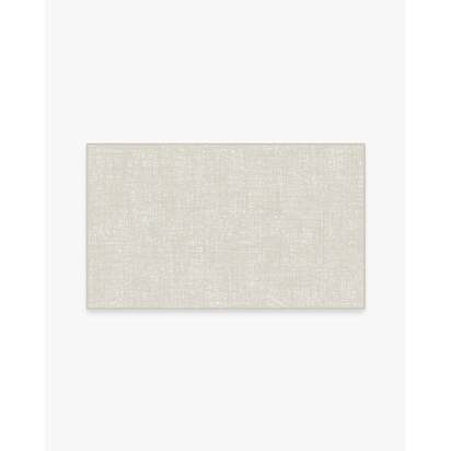 Crosshatch Beige Ivory Rug - 90 x 150 cm - All-In-One Rug