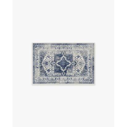 Kira Delft Blue Rug - 60 x 90 cm - All-In-One Rug