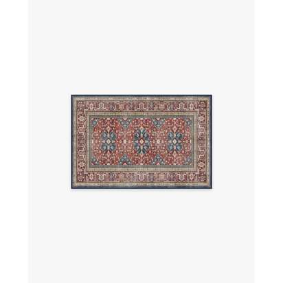 Alessia Royal Red Rug - 60 x 90 cm - All-In-One Rug