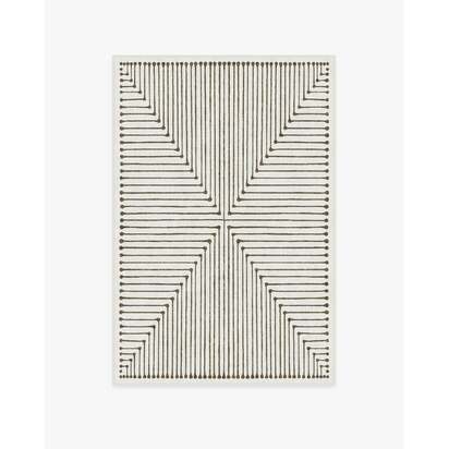 Inkdrop Camel & Ivory Rug by Jonathan Adler - 120 x 185 cm - All-In-One Rug