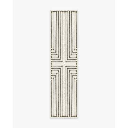 Inkdrop Camel & Ivory Rug by Jonathan Adler - 120 x 185 cm - All-In-One Rug