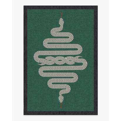 Venom Emerald Rug by Jonathan Adler - 200 x 290 cm - All-In-One Rug