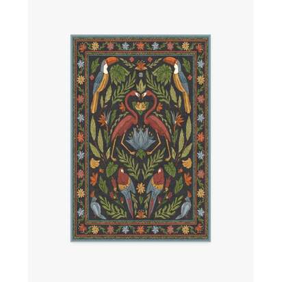 Birds Of A Feather Rug by Iris Apfel - 120 x 185 cm - All-In-One Rug