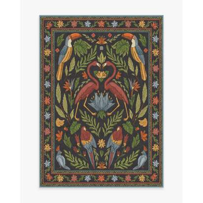 Birds Of A Feather Rug by Iris Apfel - 150 x 215 cm - All-In-One Rug