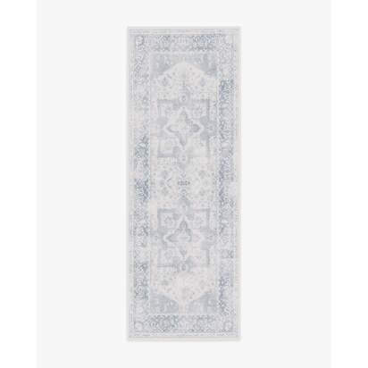Kira Soft Blue Rug - 75 x 215 cm - All-In-One Rug